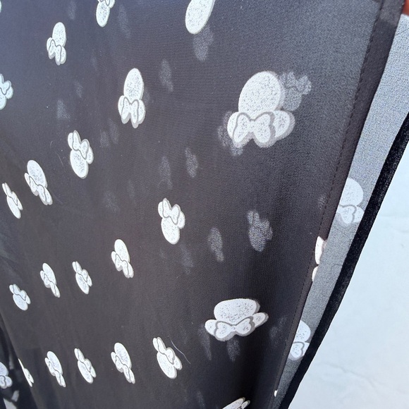 Torrid Disney Minnie Mouse Black Duster Kimono Size 5/6 - Picture 9 of 10